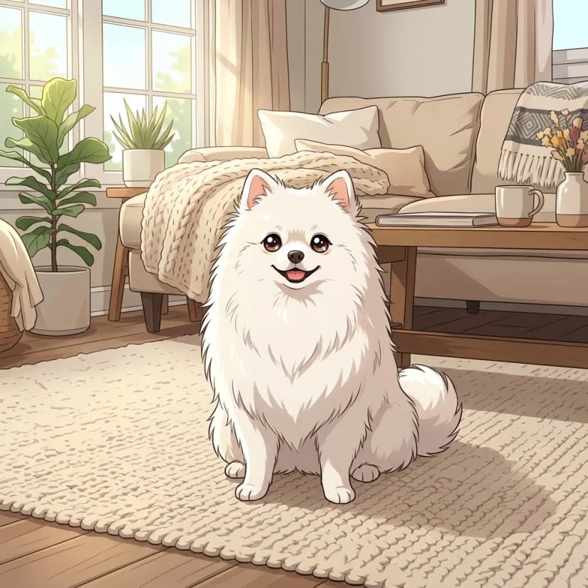 pomeranian Anime Result