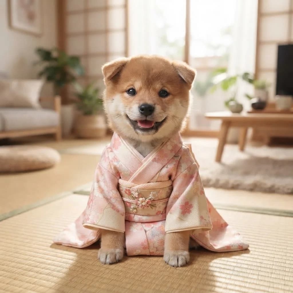 Shiba Inu AI Portraits — 5 Japanese Culture Styles