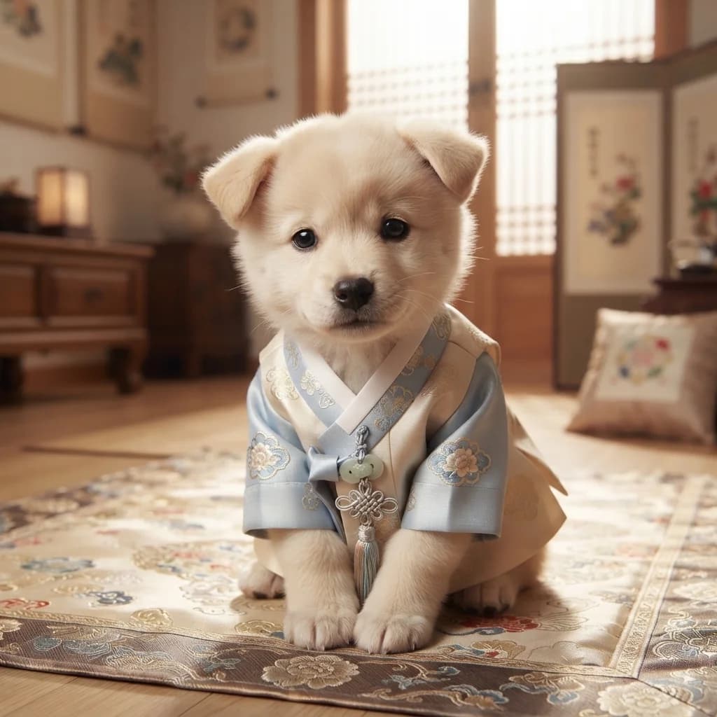 Korean Jindo AI Portraits — 4 Korean Culture Styles