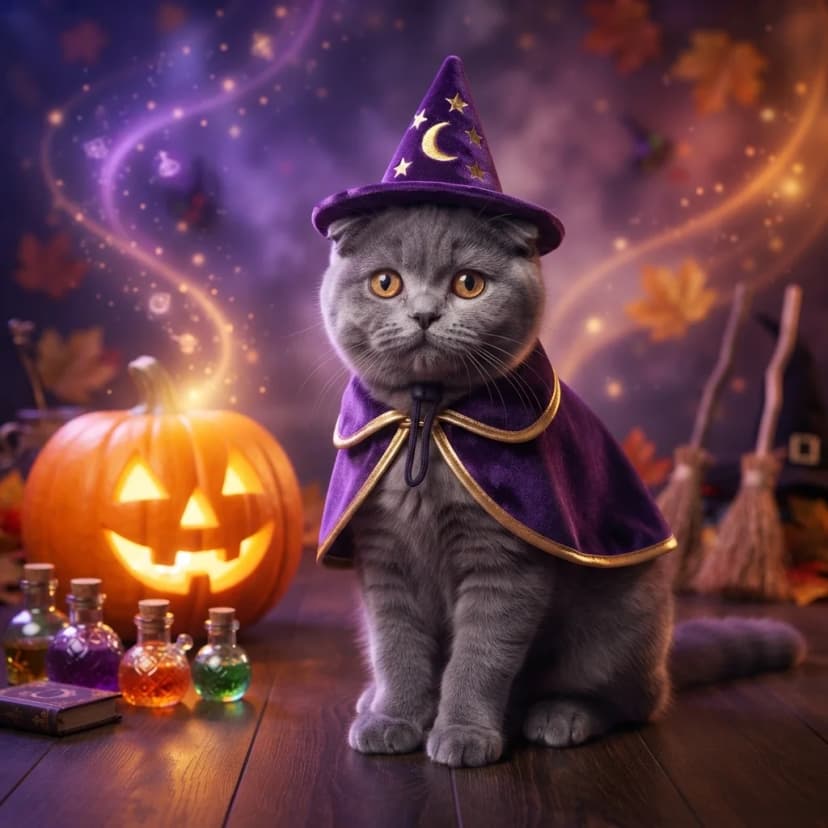 Scottish Fold - Little Wizard