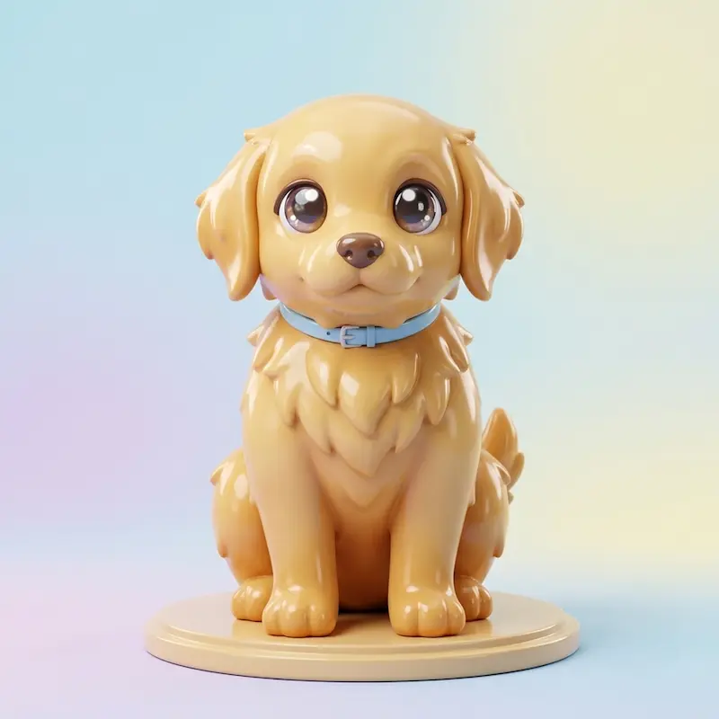3D Figure Pet Portrait