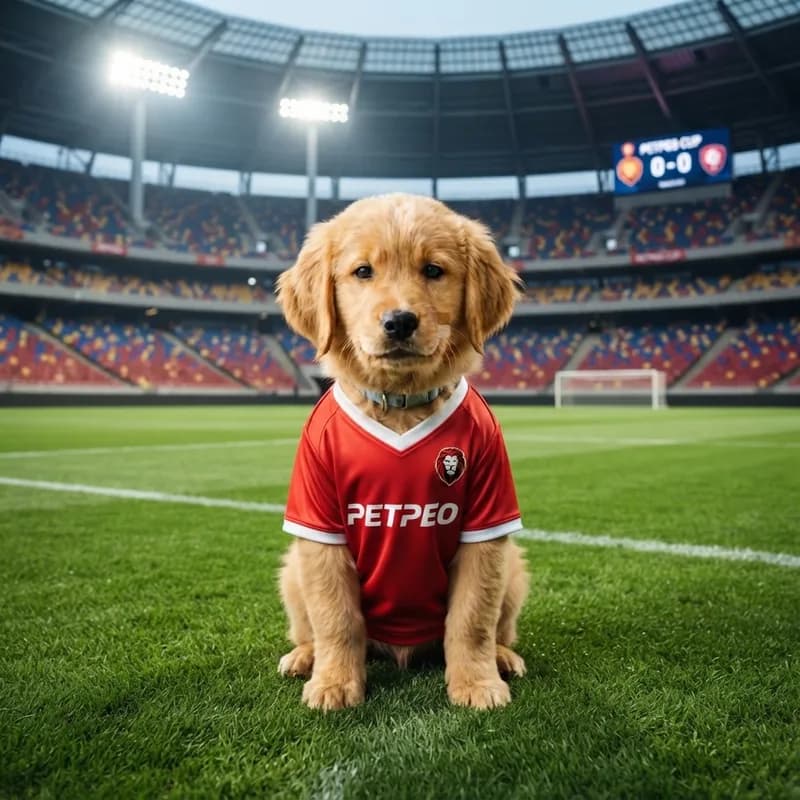 Football Pet Portrait